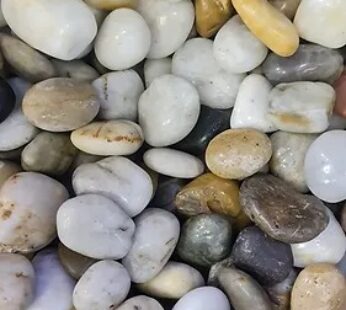 WHITE PEBBLES 20 KG 1 – 1.5 cm