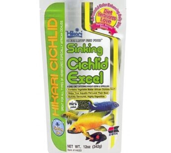 Hikari Sinking Cichlid Excel Mini Fish Food 342G