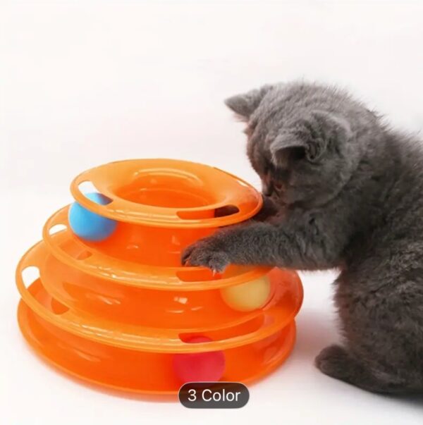 CAT THREE LAYER BOWL TOYS CZ1425 - Image 3