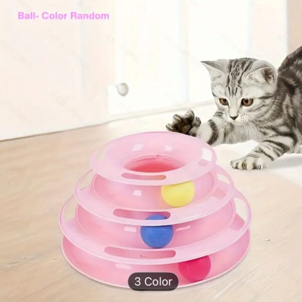 CAT THREE LAYER BOWL TOYS CZ1425 - Image 4