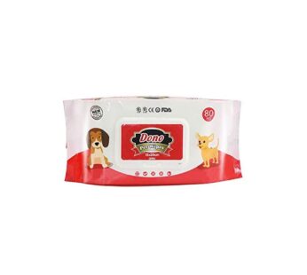PET WIPES 80 PCS PA2034