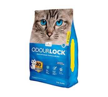 ODOURLOCK UNSCENTED CAT LITTER 12 KG