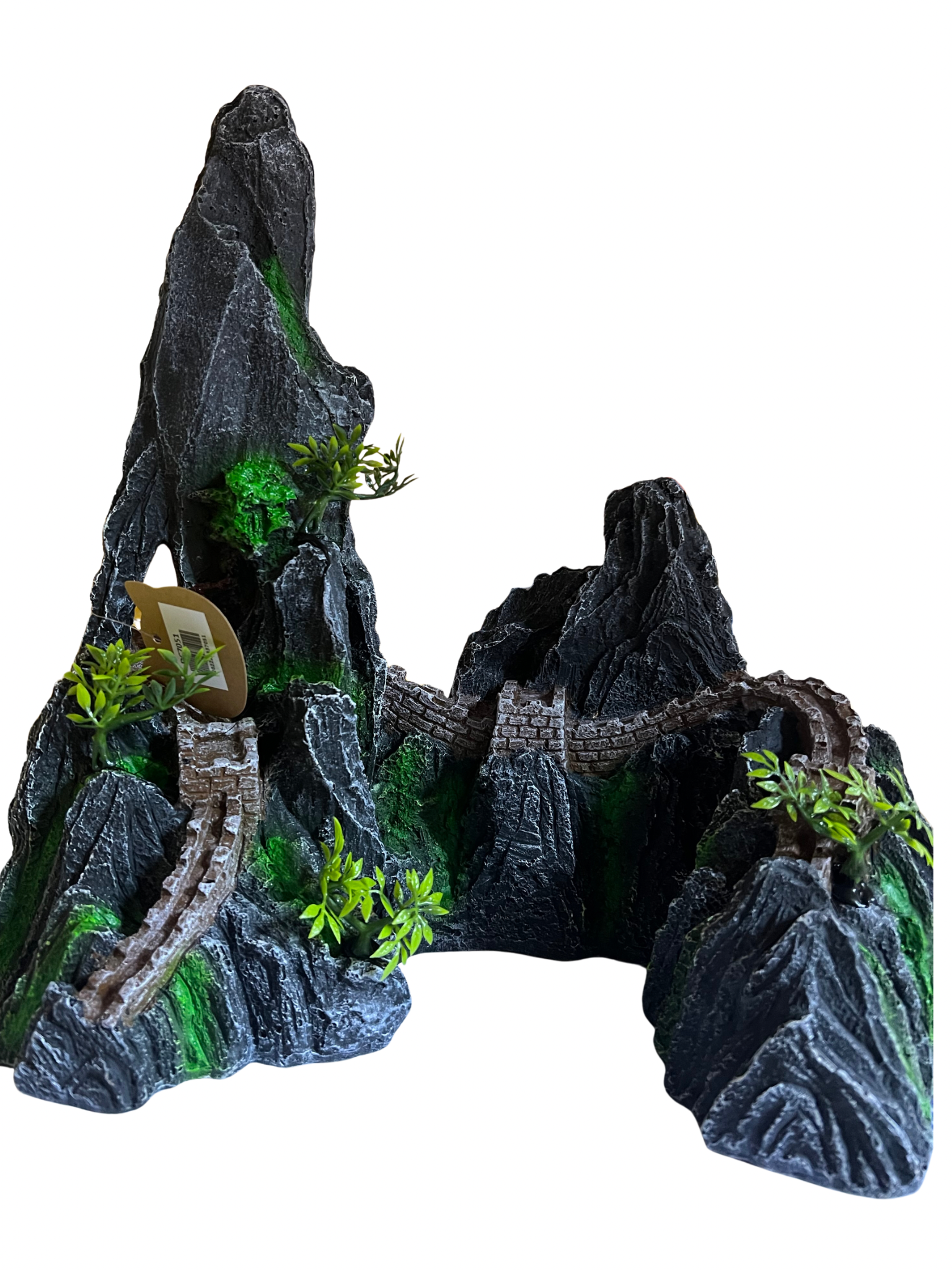 BLACK MONTAIN AQUARIUM DECORATION